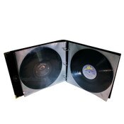 This 3-Ring Black Binder for LP Vin